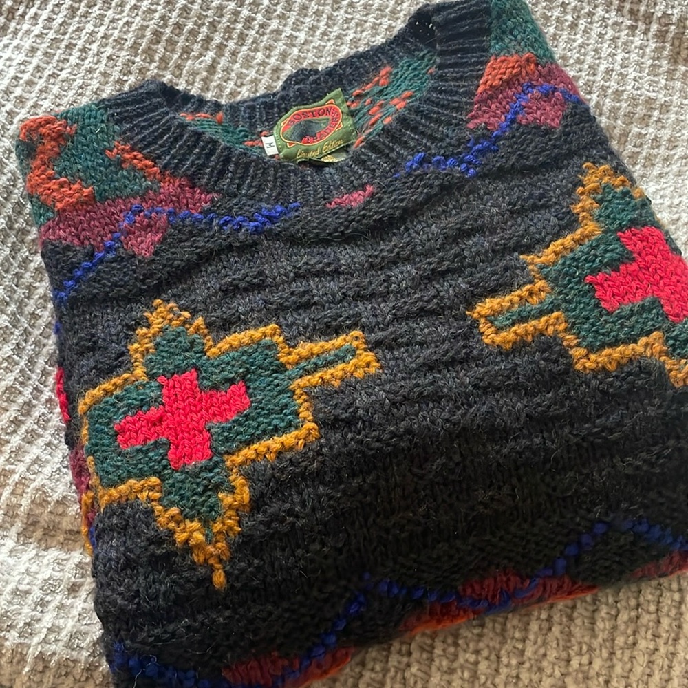 Boston Traders limited edition wool sweater
